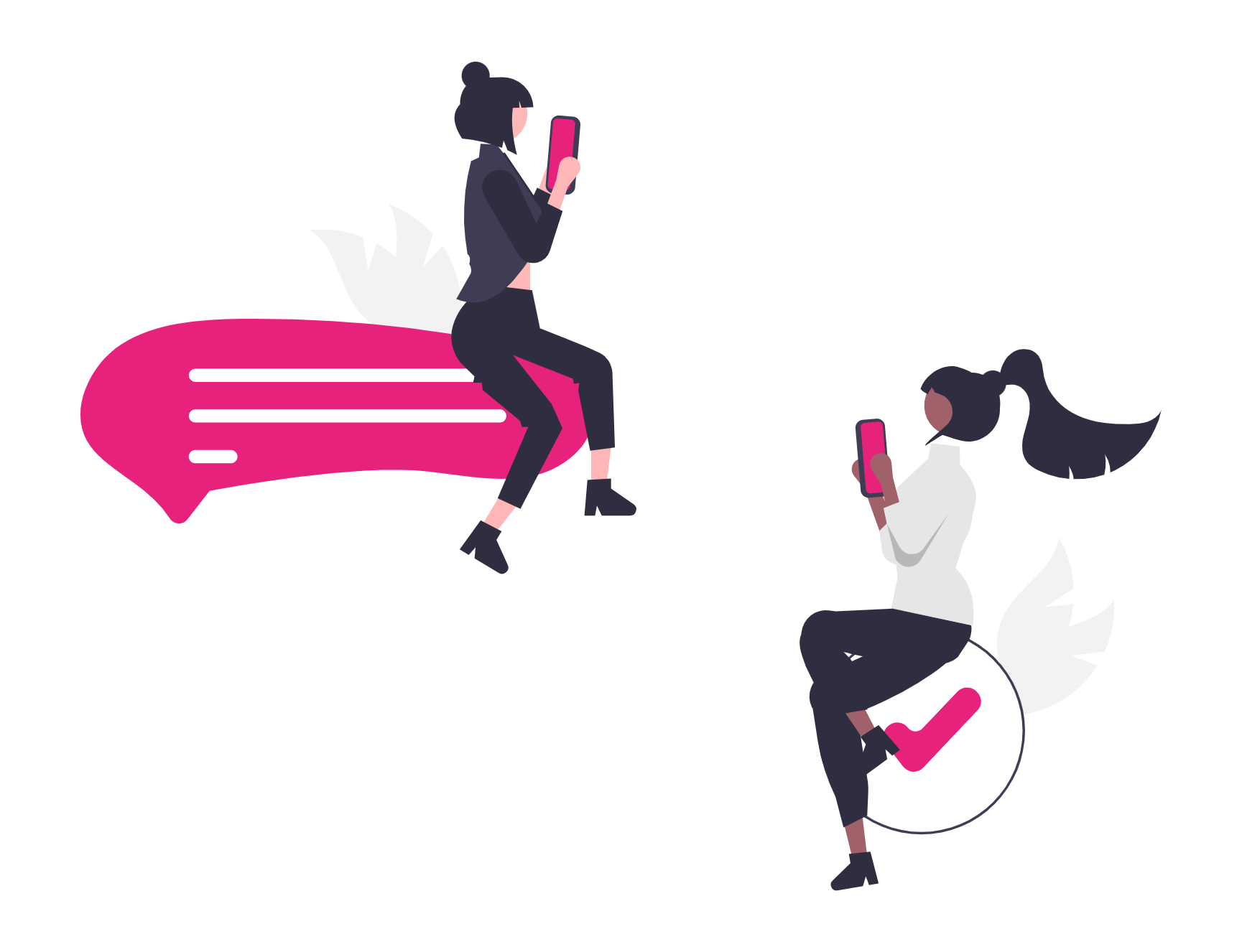 Deux personnes d'un cabinet de ressources humaines qui discutent